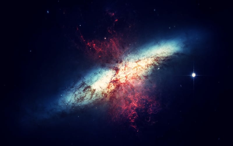 Galaxy Inspired Wedding